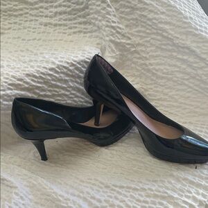 Vince Glossy Black Women's Heels